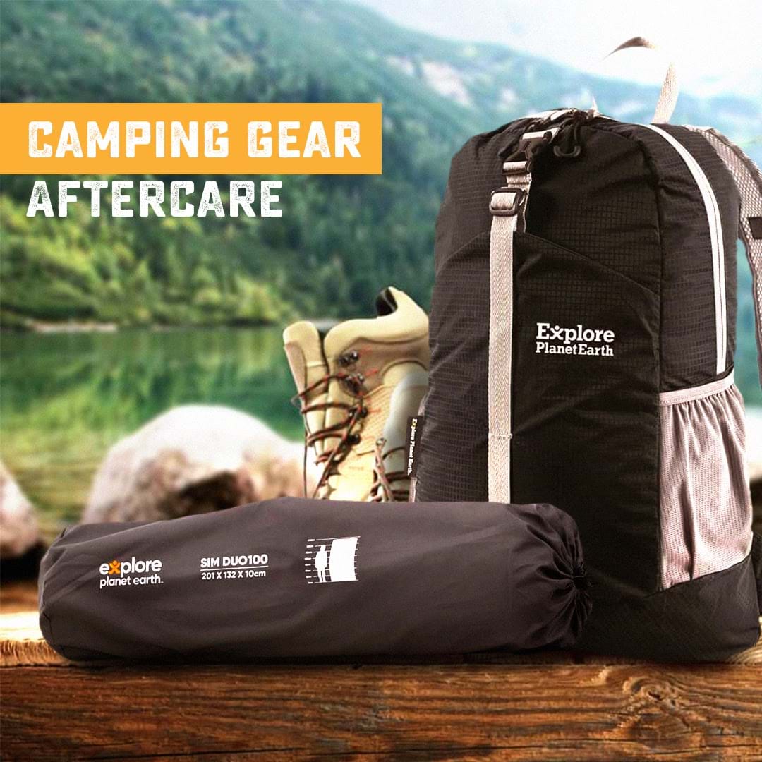 Backpacking takethemoutside Cara merawat dan membersihkan peralatan camping backpacking setelah digunakan